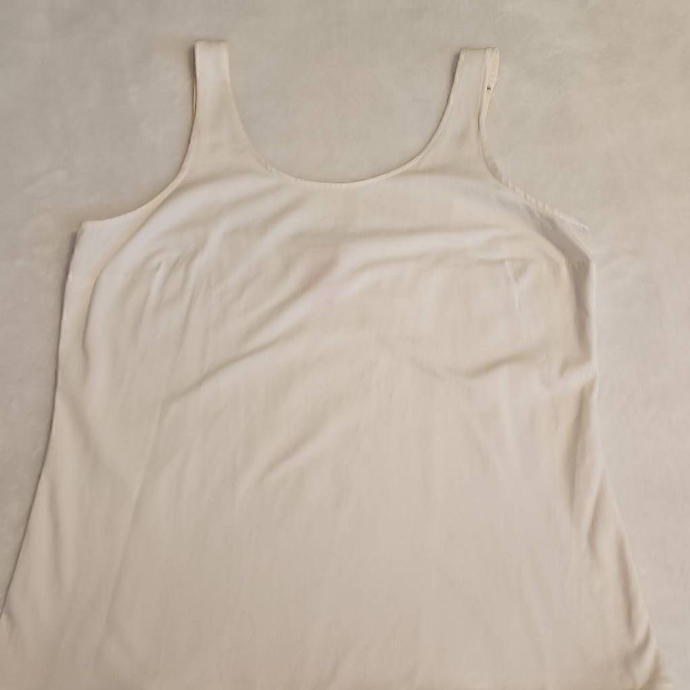 DuJour Womens White Cami Size Large